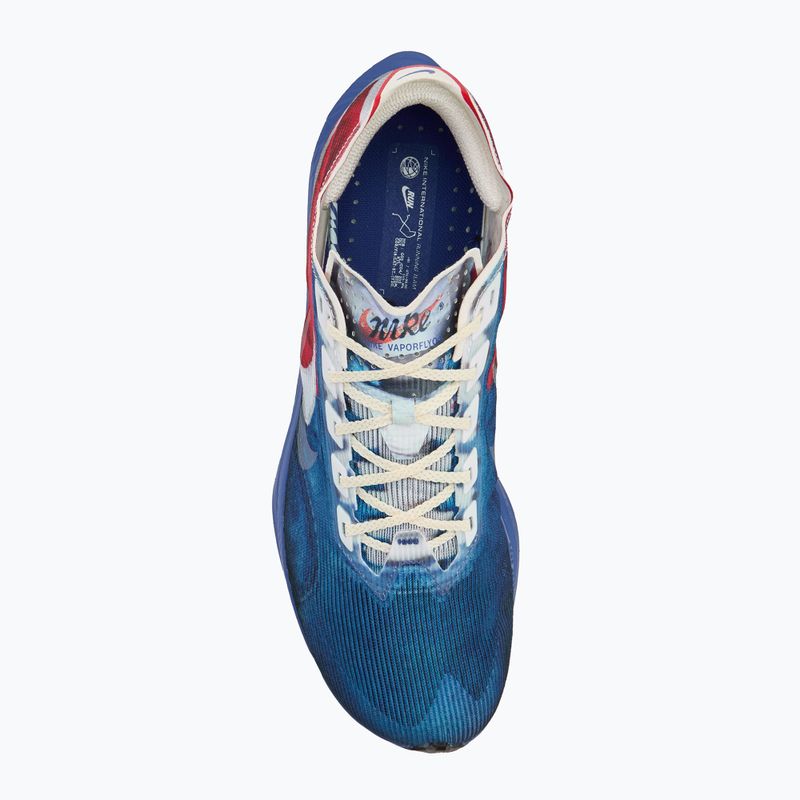 Мъжки обувки за бягане Nike Vaporfly 4 multi-color/mountain blue/fire red/clear 5