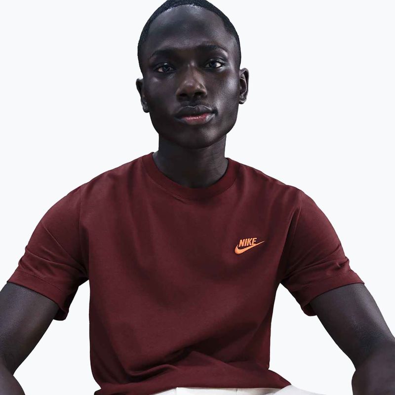 Мъжка тениска Nike Sportswear Club dark team red 4