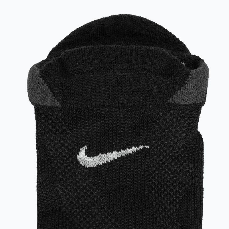 Чорапи Nike Running No-Show Wool black/dark smoke grey/light smoke grey 3