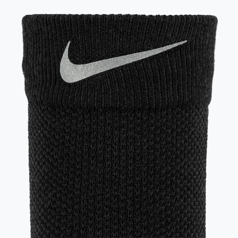 Чорапи Nike Running Lightweight Wool Crew black/dark smoke grey 3