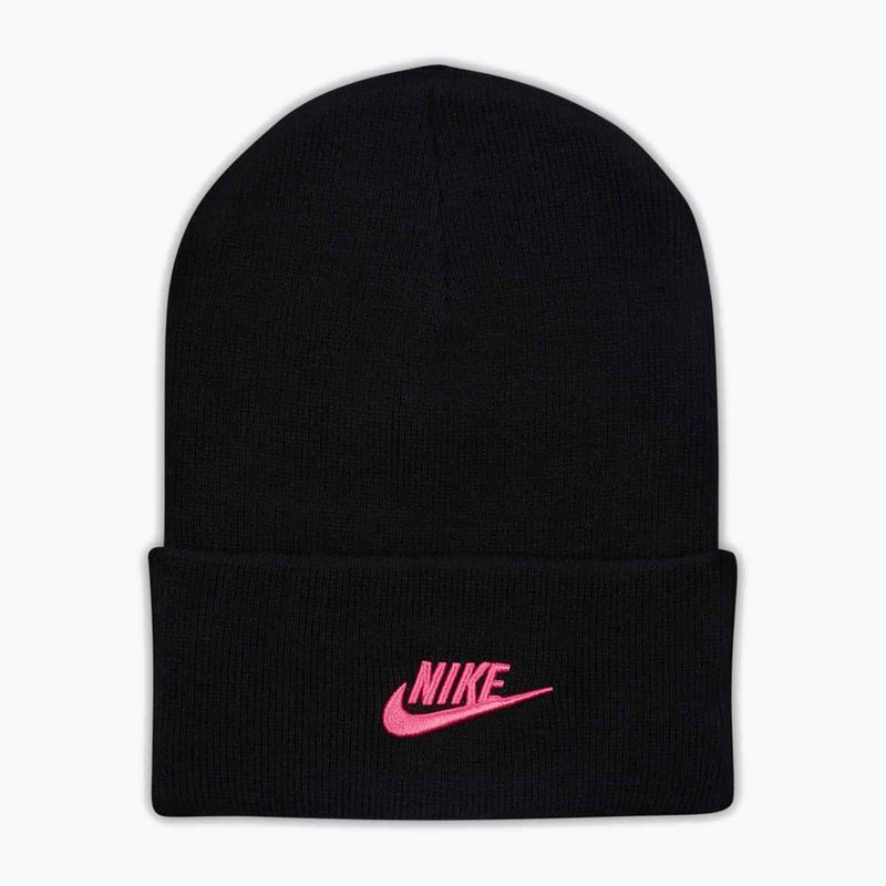 Мъжка зимна шапка Nike Peak Futura Beanie black/pinksicle