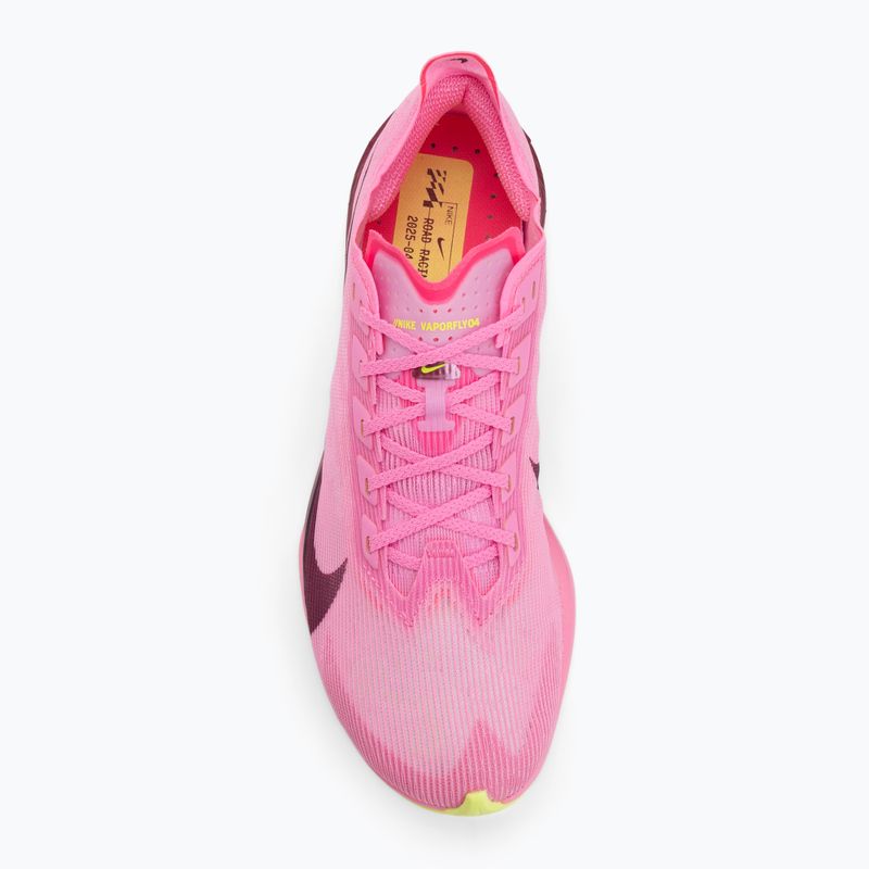 Дамски обувки за бягане Nike Vaporfly 4 pink spell/hyper pink/volt ice/bordeaux 5