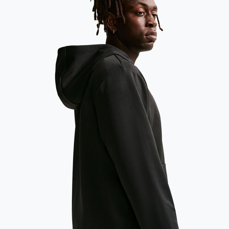 Мъжки суитшърт за тренировка Nike Flex black/black/white 4