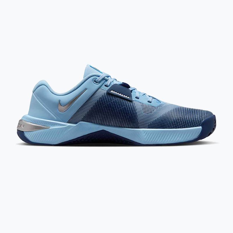 Обувки за вдигане на тежести Nike Metcon 10 women's psychic blue/blue void/metallic silver 9
