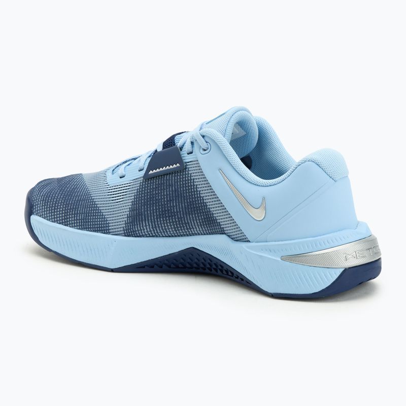Дамски тренировъчни обувки Nike Metcon 10 psychic blue/blue void/metallic silver 3