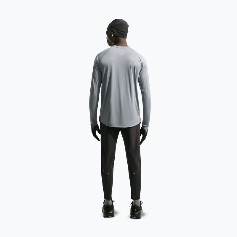 Мъжка блуза за бягане с дълъг ръкав Nike Stride Dri-Fit ADV Smoke Grey 3