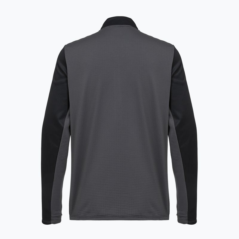 Мъжки суитшърт за бягане Nike Pacer Winterized 1/2 Zip anthracite/black 3