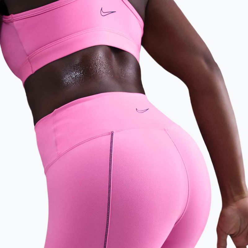 Дамски клин Nike One High-Waisted playful pink 6
