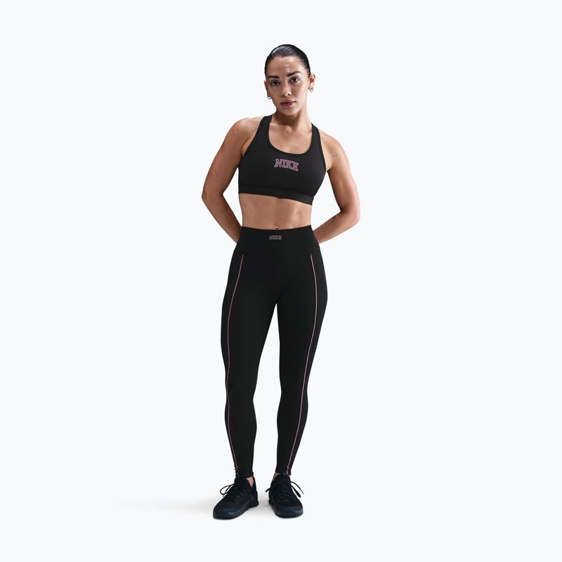 Спортен сутиен Nike Swoosh Medium Support black 2