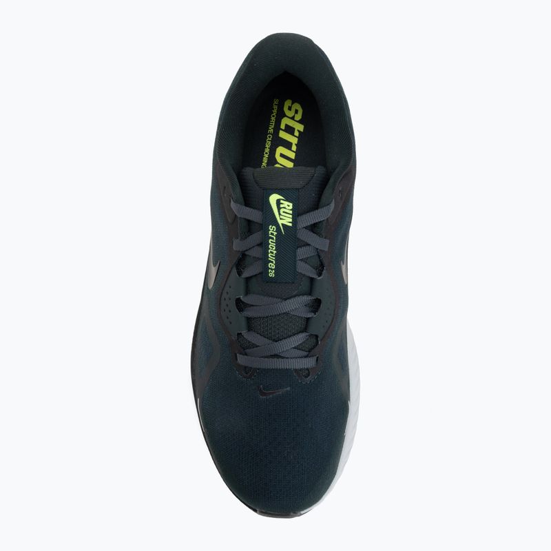 Мъжки обувки за бягане Nike Structure 26 Wide seaweed/volt/pure platin 5