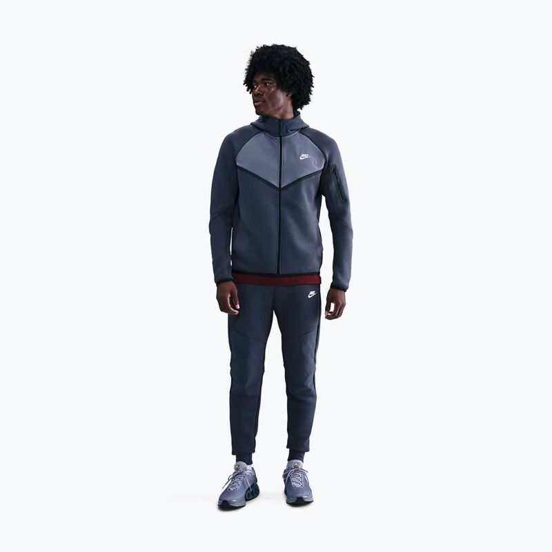 Мъжки суитшърт Nike Tech Windrunner Full-Zip thunder blue/metallic silver 2