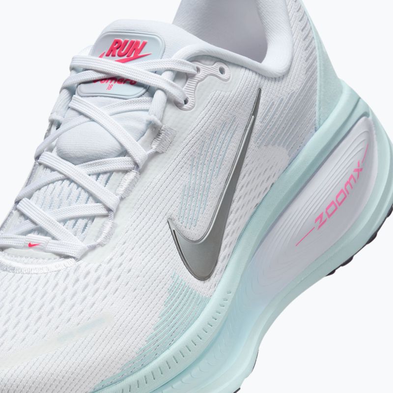 Дамски обувки за бягане  Nike Vomero 18 white/glacier blue/metallic silver 14