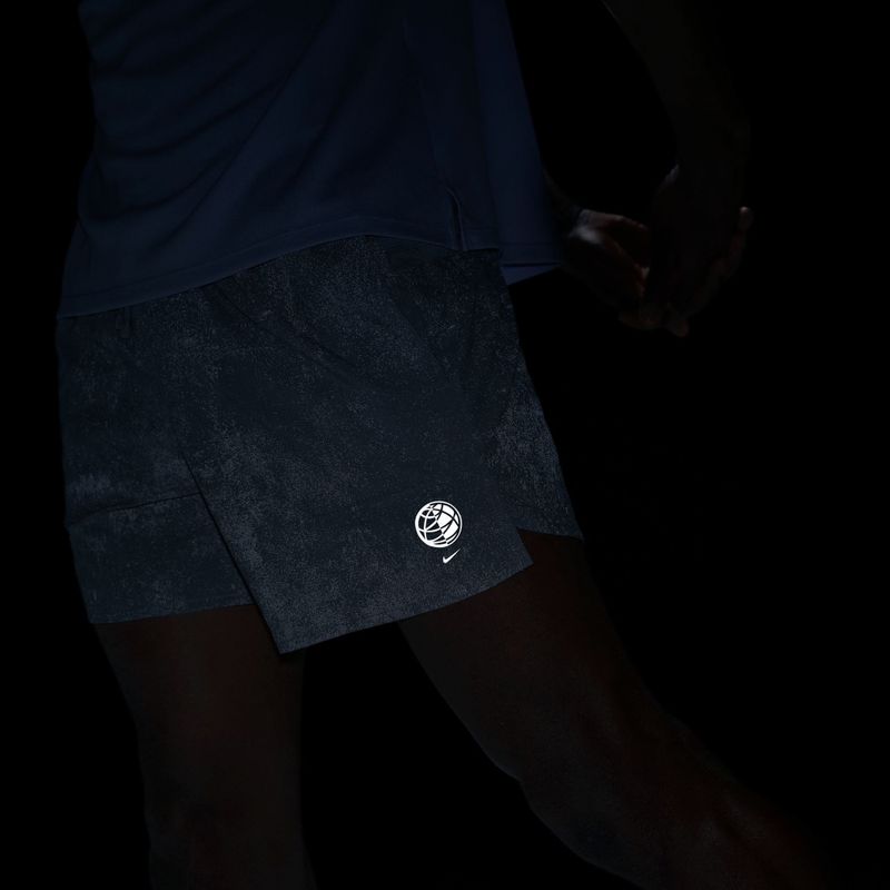 Мъжки шорти за бягане Nike Stride Brief-Lined 5“ light smoke grey 7