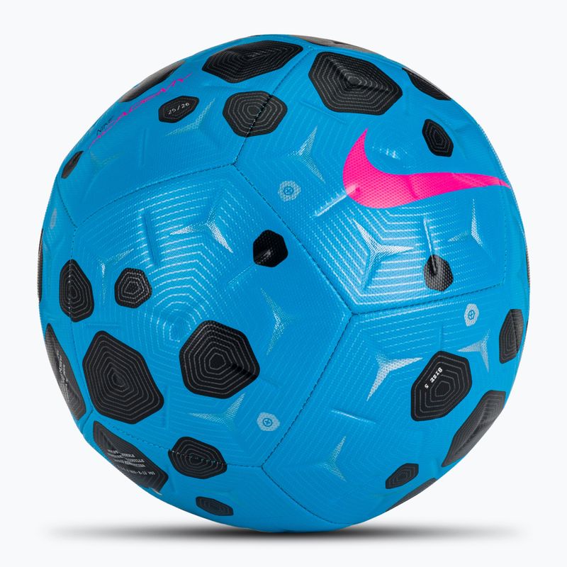 Футболна топка Nike Academy blue glow/black/pink blast размер 5 2