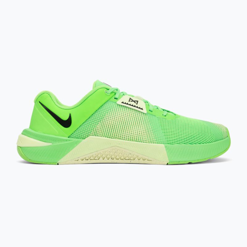 Мъжки обувки за вдигане на тежести Nike Metcon 10 green strike/light liquid lime/black 2