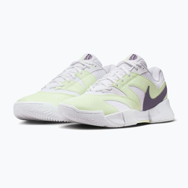 Мъжки обувки Nike Court Lite 4 white/volt tint/dark raisin 3