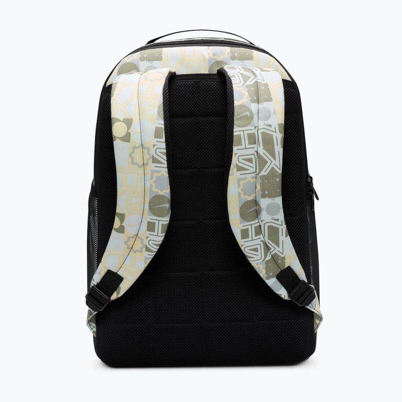 Тренировъчна раница Nike Brasilia 9.5 24 l off white/black/white 3