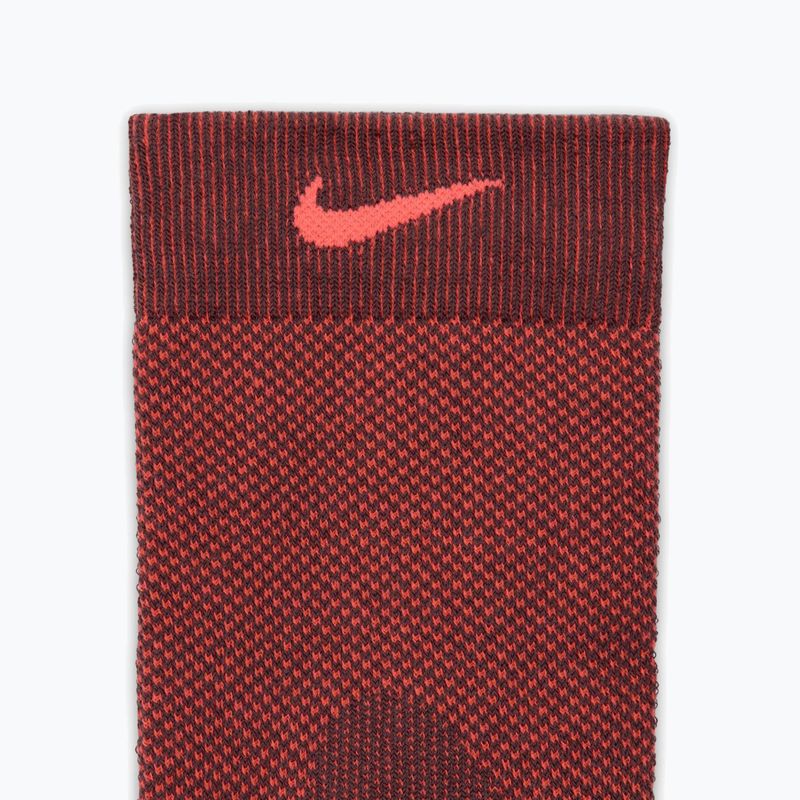 Чорапи Nike Running Lightweight Micro Crew Socks tattoo/hot lava/pure platinum/hot lava 4