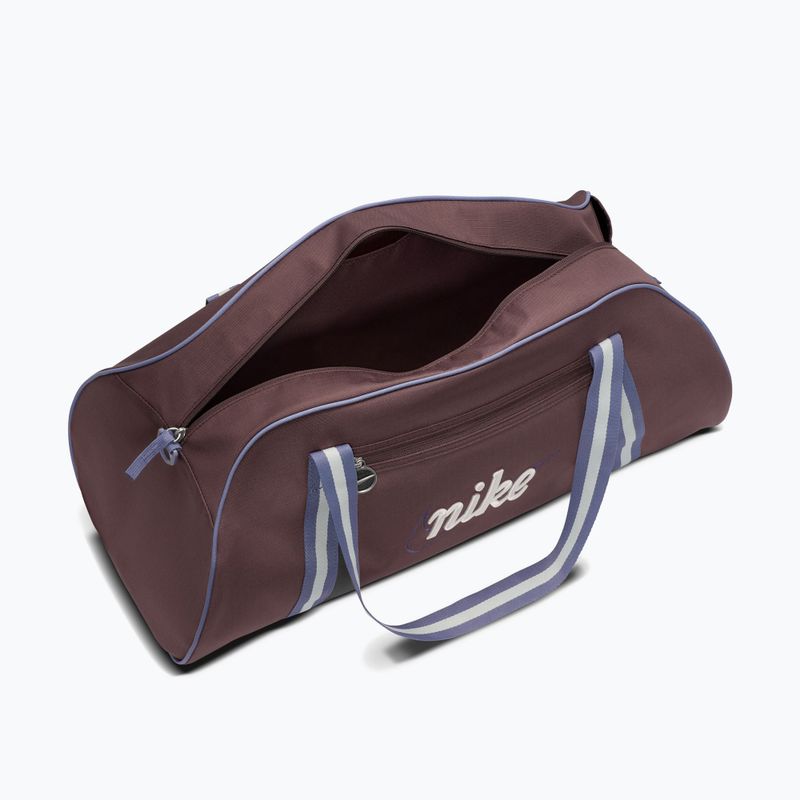 Дамска чанта за тренировки Nike Gym Club Retro 24 l tattoo/iron purple/sail 3