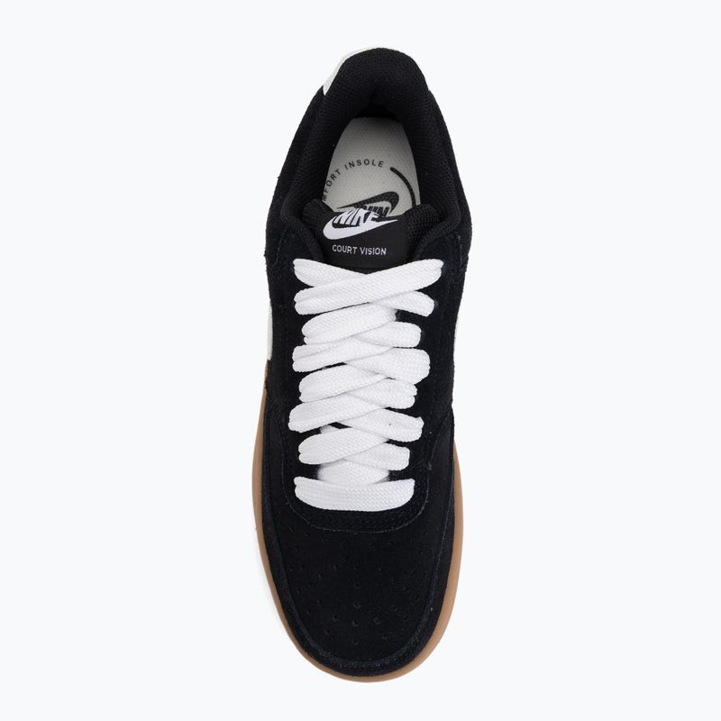 Мъжки обувки Nike Court Vision Low FL black/gum med brown/white 5