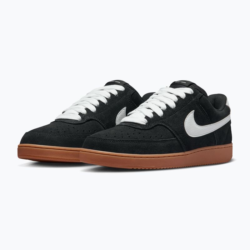 Мъжки обувки Nike Court Vision Low FL black/gum med brown/white 3