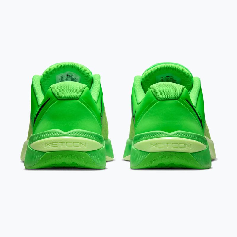Мъжки обувки за вдигане на тежести Nike Metcon 10 green strike/light liquid lime/black 4
