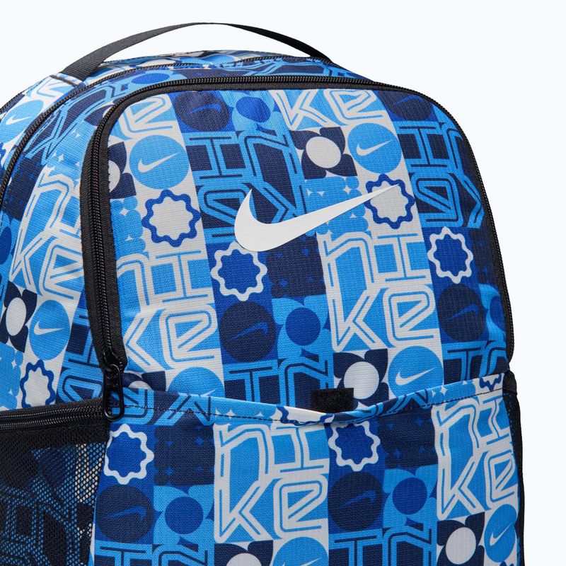 Раница за тренировка Nike Brasilia 9.5 35 l university blue/black/white 6