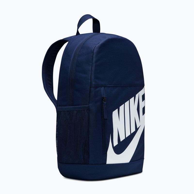 Детска градска раница Nike Elemental Shoebox 20 l midnight navy/orange/white 2