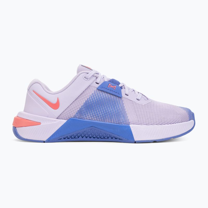 Дамски тренировъчни обувки Nike Metcon 10 violet mist/sapphire/sea coral 2