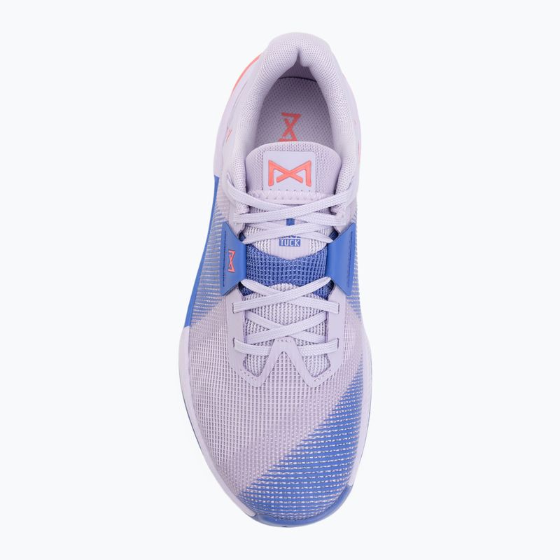 Дамски обувки за вдигане на тежести Nike Metcon 10 violet mist/sapphire/sea coral 5