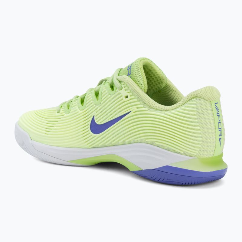 Дамски обувки за тенис Nike Vapor 12 Light liquid lime/white/volt tint/sapphire 3