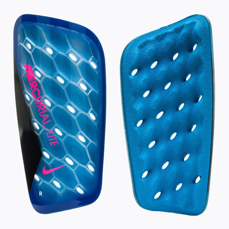 Протектори за подбедрици Nike Mercurial Lite 458 racer blue/black/pink blast 2