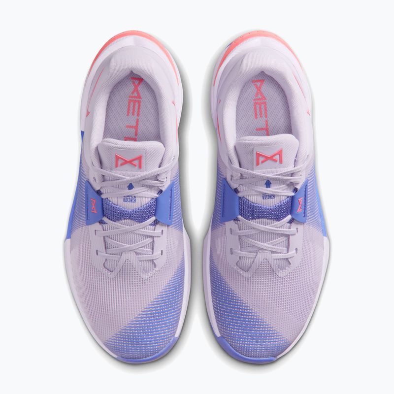 Дамски обувки за вдигане на тежести Nike Metcon 10 violet mist/sapphire/sea coral 12