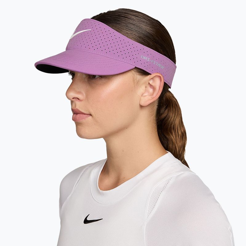 Козирка за тенис Nike Dri-Fit ADV Ace light magenta/anthracite/white 2