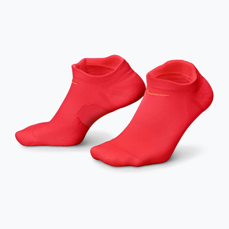 Чорапи Nike Running Midweight No-Show light crimson/turf orange/turf orange