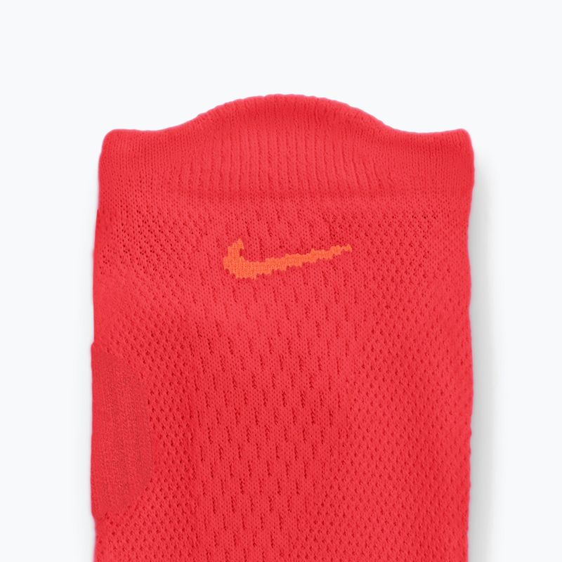 Чорапи Nike Running Midweight No-Show light crimson/turf orange/turf orange 4