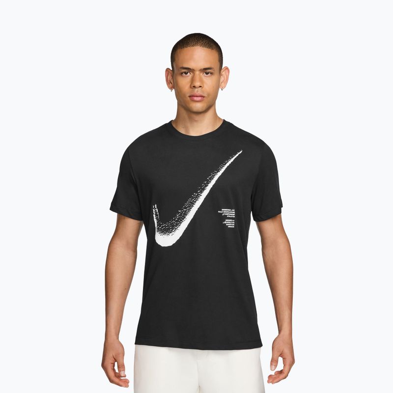 Мъжка тениска за тренировка Nike HBR Dri-FIT black/white