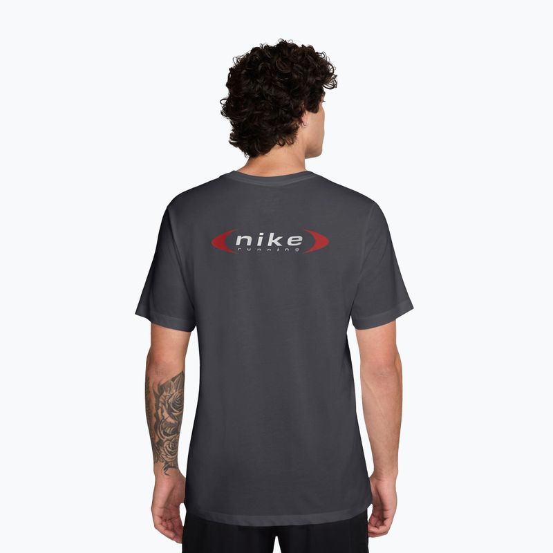 Мъжка тениска за бягане Nike Retro Run Dri-Fit anthracite 2