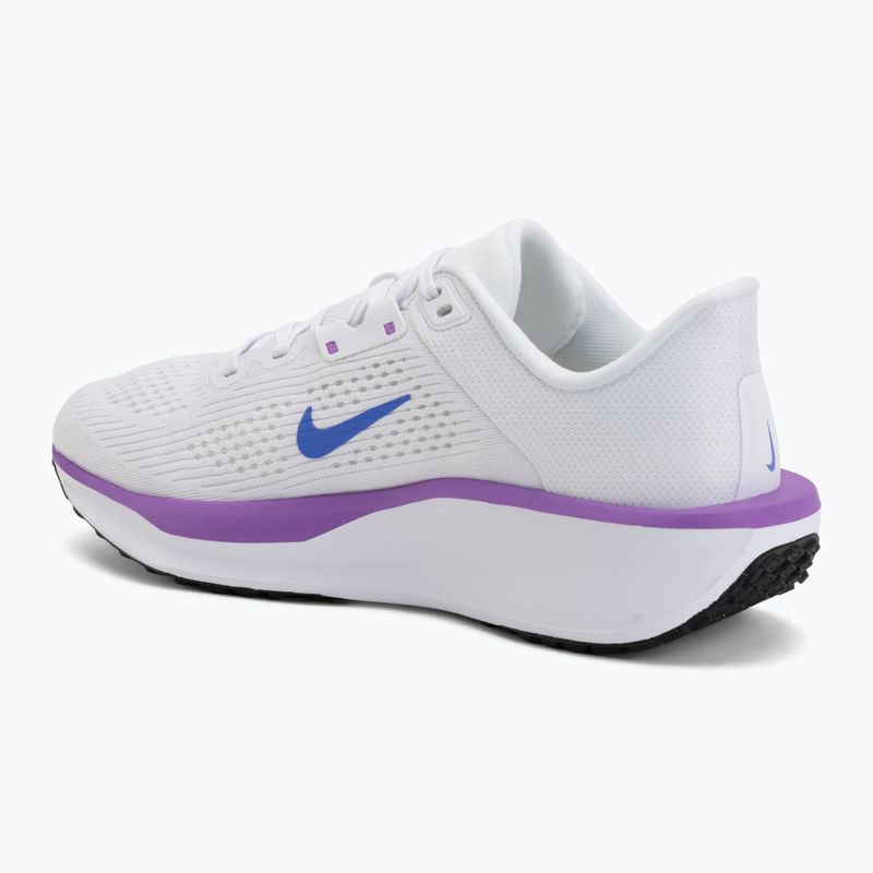 Дамски обувки за бягане Nike Quest 6 white/black/bright violet/sapphire 3