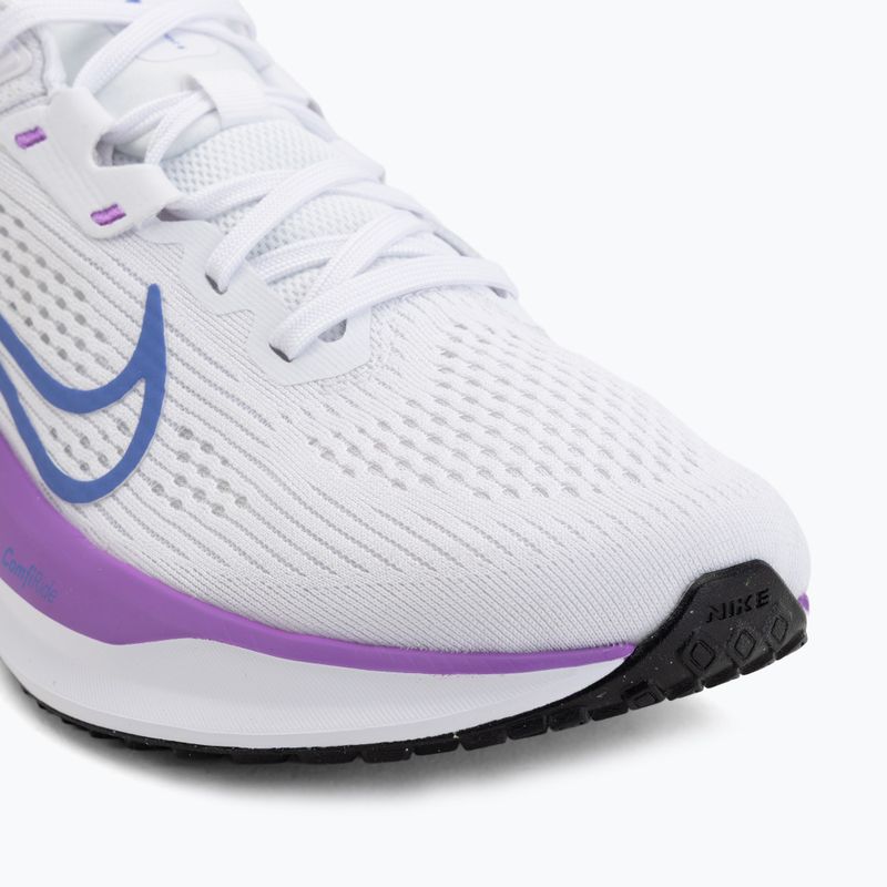 Дамски обувки за бягане Nike Quest 6 white/black/bright violet/sapphire 7