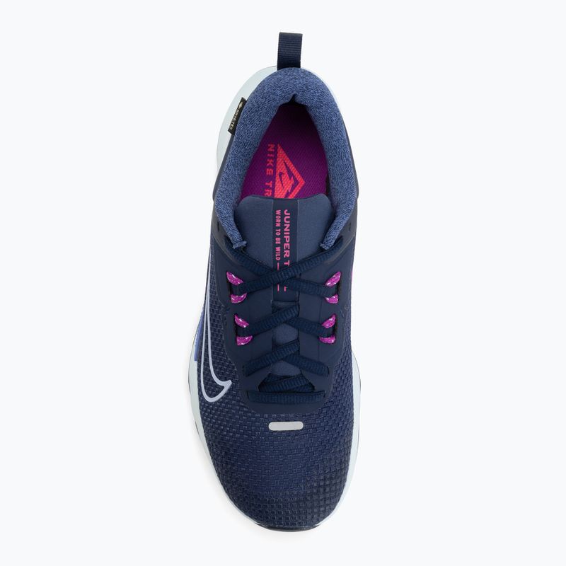 Дамски обувки за бягане Nike Juniper Trail 2 GORE-TEX midnight navy/sapphire/glacier blue 5