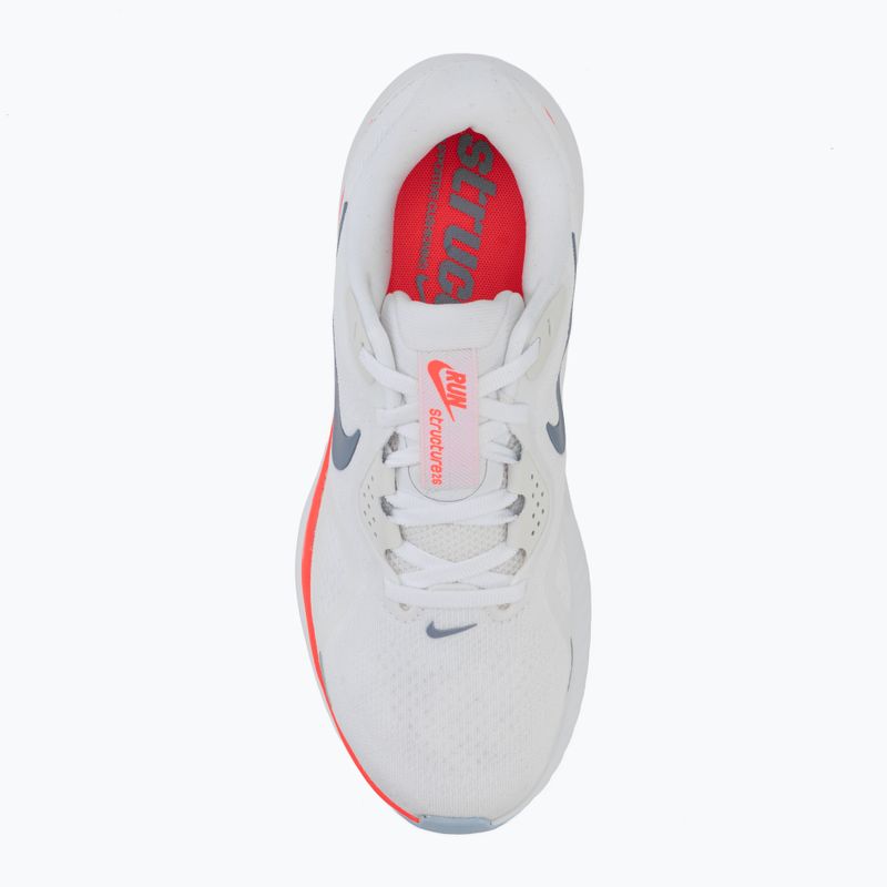Дамски обувки за бягане Nike Structure 26 white/hot lava/hydrogen blue/ashen slate 5