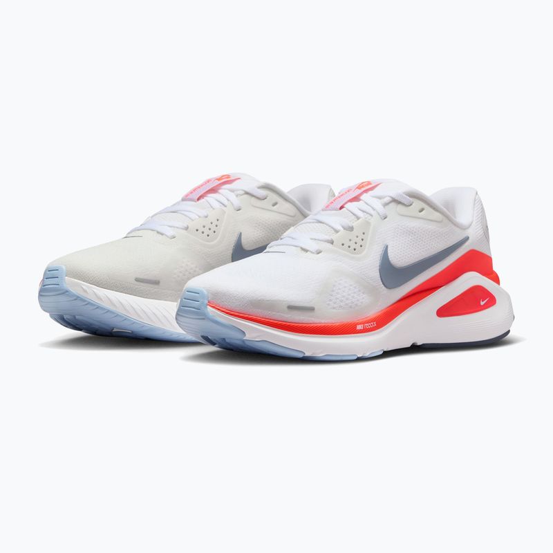 Дамски обувки за бягане Nike Structure 26 white/hot lava/hydrogen blue/ashen slate 3