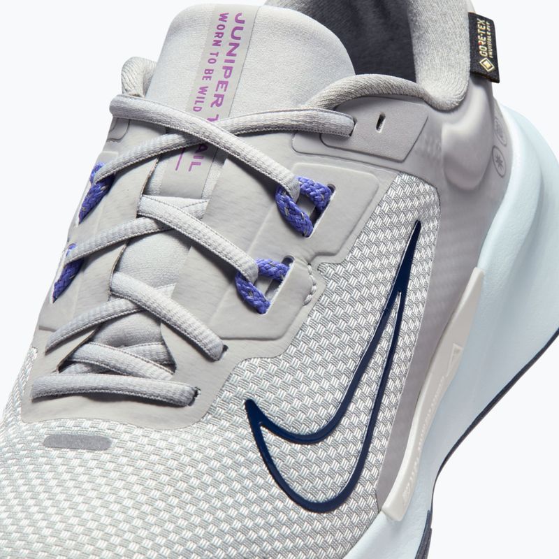 Мъжки обувки за бягане Nike Juniper Trail 2 GORE-TEX grey fog/sapphire/midnight navy 8