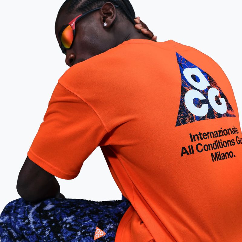 Мъжка футболна тениска Nike Inter Milan safety orange 5