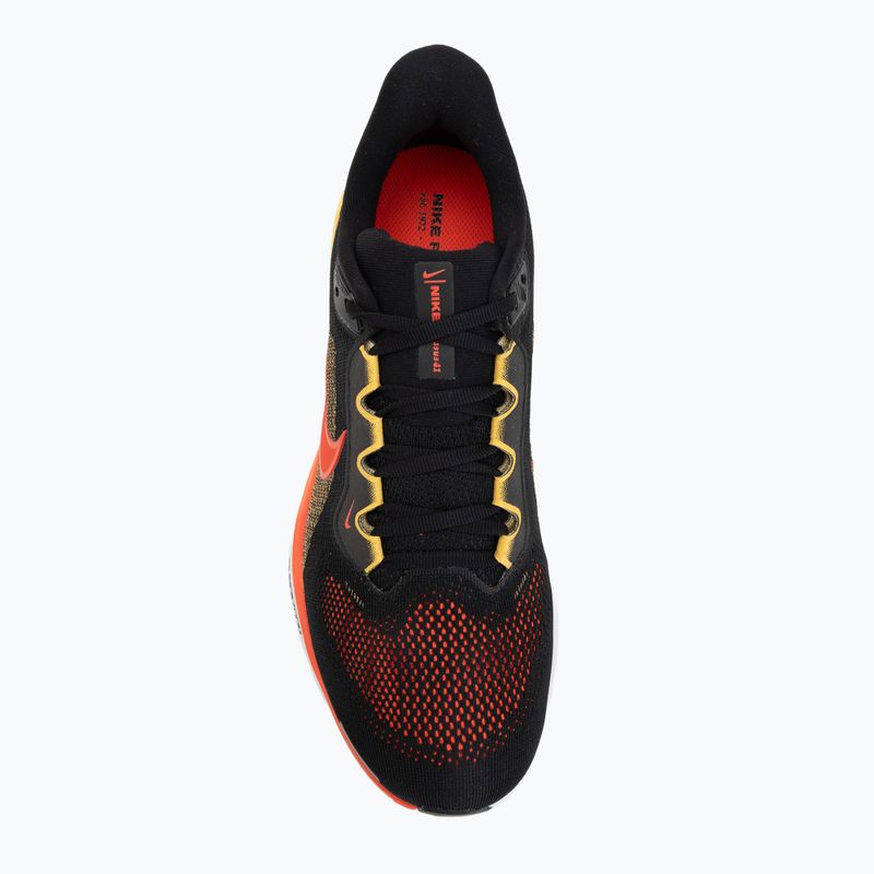 Мъжки обувки за бягане Nike Pegasus 41 black/topaz gold/bright crimson 5