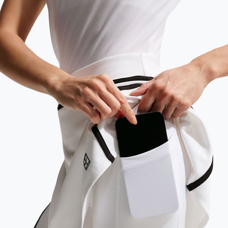 Тенис пола Nike Court Advantage Dri-Fit High Waisted white/black 7