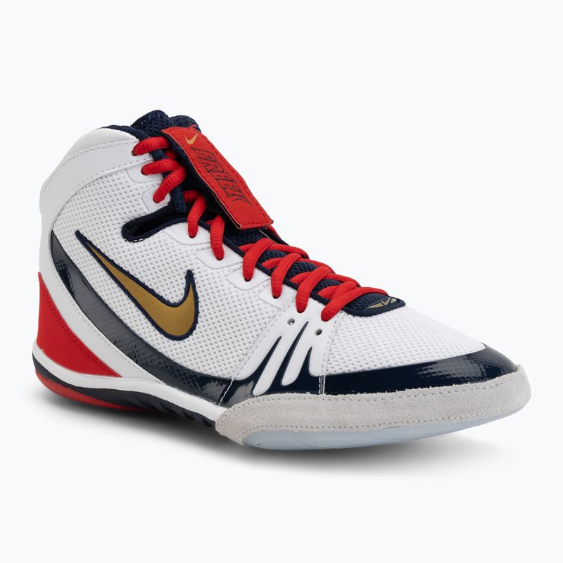 Боксови обувки Nike Freek SE white/metallic gold/college navy