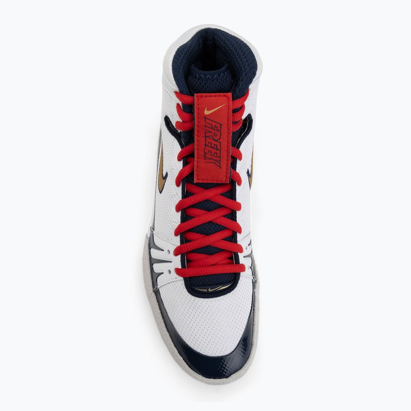 Боксови обувки Nike Freek SE white/metallic gold/college navy 5
