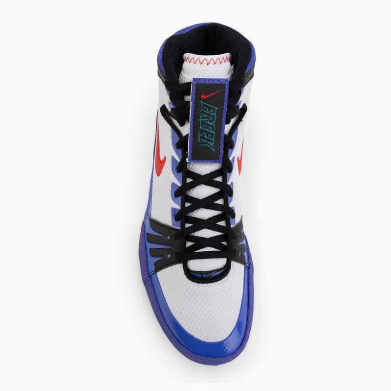 Боксови обувки Nike Freek SE white/fire red/persian violet 5